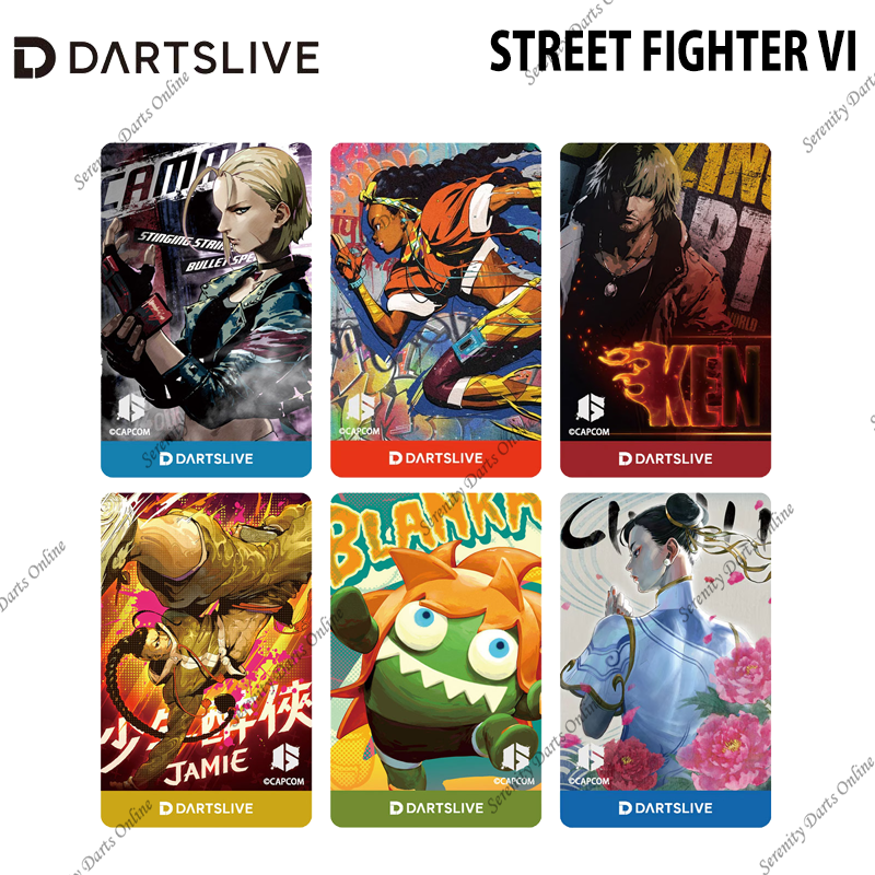 STREET FIGHTER VI - DARTSLIVE CARD – Serenity Darts Online