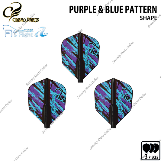 PURPLE & BLUE PATTERN • COSMO DESIGN CONTEST •