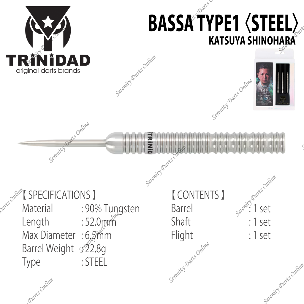 BASSA TYPE1 - KATSUYA SHINOHARA 〈STEEL〉