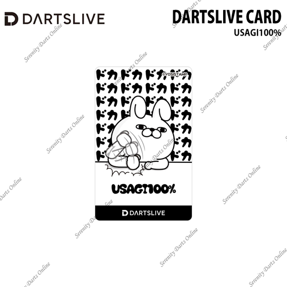 USAGI100% - DARTSLIVE CARD • JAPAN REGION EXCLUSIVE •