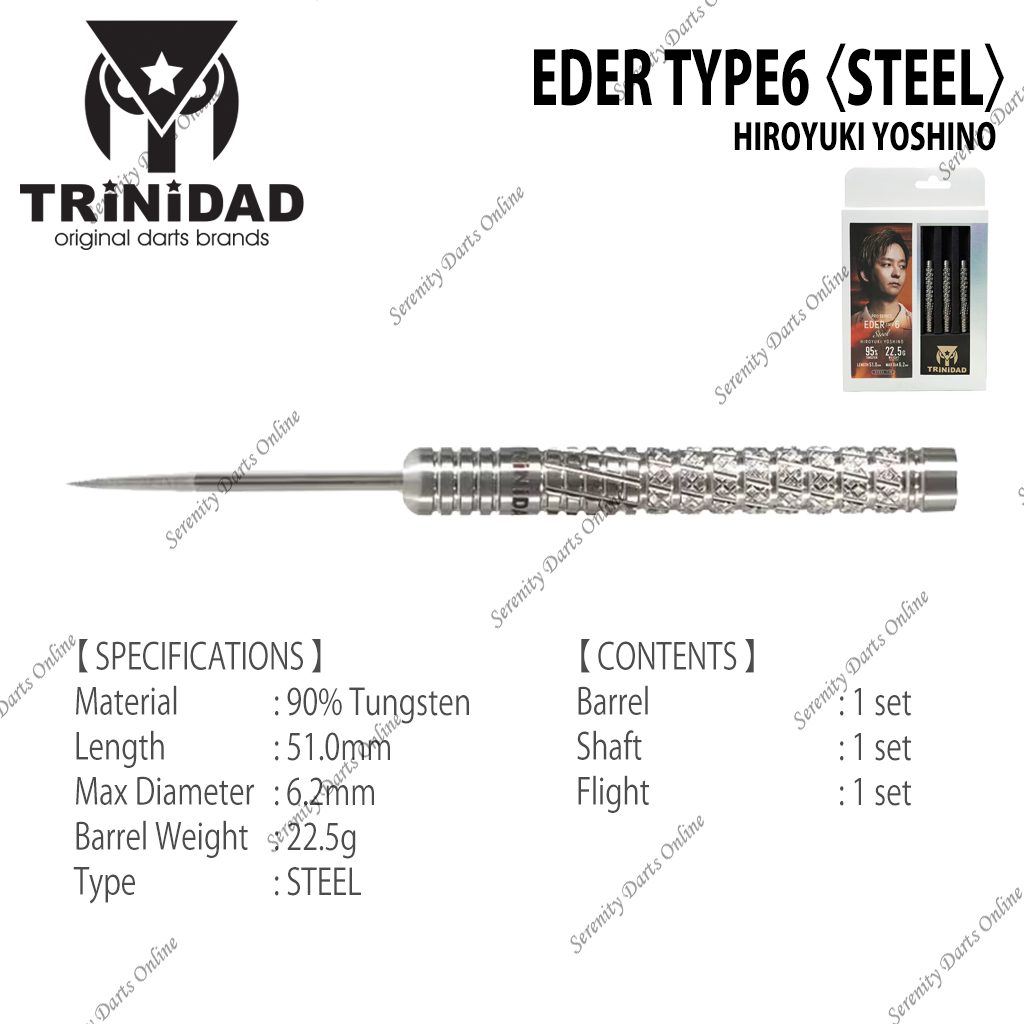 EDER TYPE6 - HIROYUKI YOSHINO 〈STEEL〉