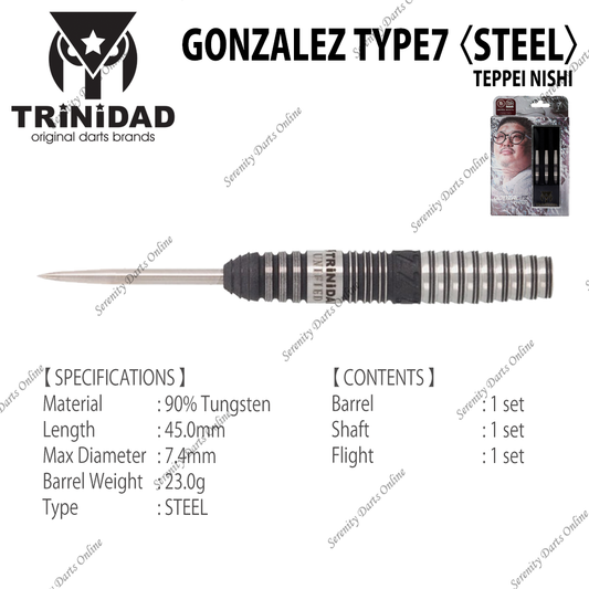 GONZALEZ TYPE7 - TEPPEI NISHI 〈STEEL〉