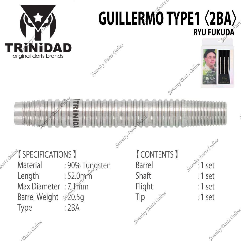 GUILLERMO TYPE1 - RYU FUKADA 〈2BA〉