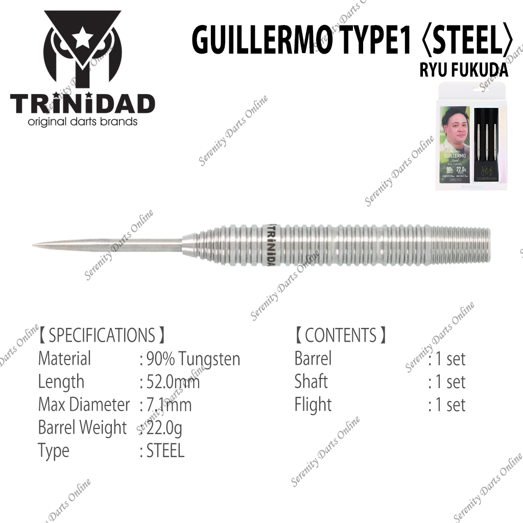 GUILLERMO TYPE1 - RYU FUKUDA 〈STEEL〉