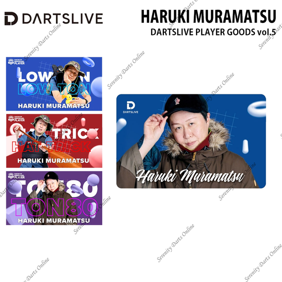 DARTSLIVE PLAYER GOODS vol.5 - HARUKI MURAMATSU DARTSLIVE CARD