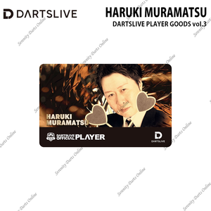 DARTSLIVE PLAYER GOODS vol.3 - HARUKI MURAMATSU DARTSLIVE CARD