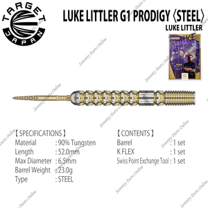 LUKE "THE NUKE" LITTLER G1 PRODIGY - LUKE LITTLER 〈STEEL〉