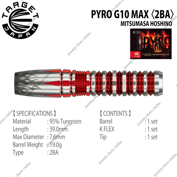 PYRO G10 MAX - MITSUMASA HOSHINO 〈2BA〉