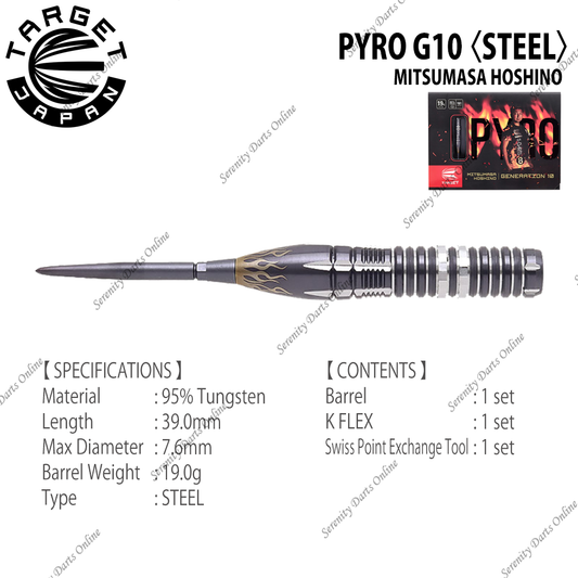 PYRO G10 - MITSUMASA HOSHINO 〈STEEL〉