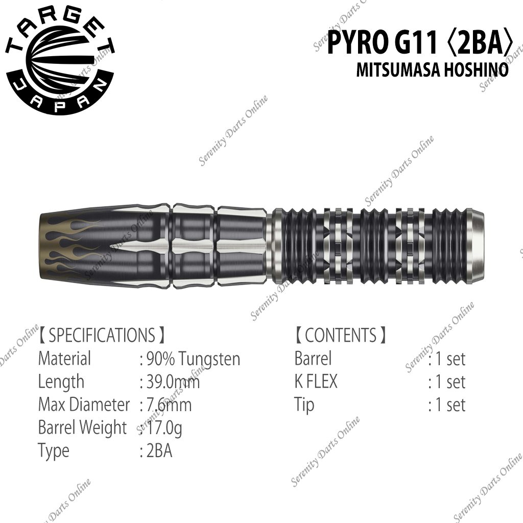 PYRO G11 【TARGET JAPAN LIMITED EDITION】 - MITSUMASA HOSHINO 〈2BA〉
