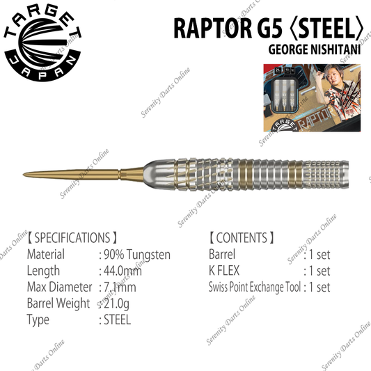 RAPTOR GEN5 - GEORGE NISHITANI 〈STEEL〉