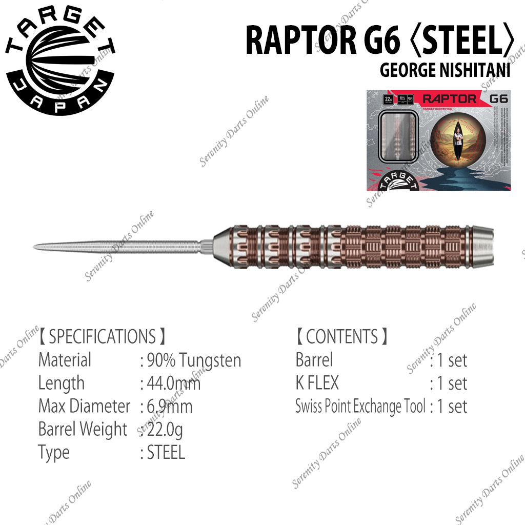 RAPTOR GEN6 - GEORGE NISHITANI 〈STEEL〉