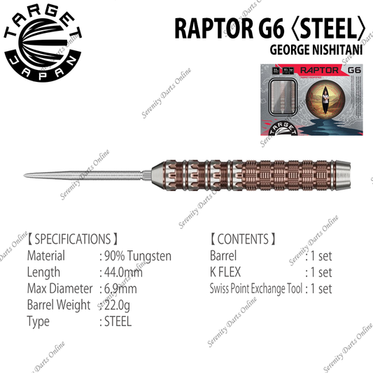 RAPTOR GEN6 - GEORGE NISHITANI 〈STEEL〉
