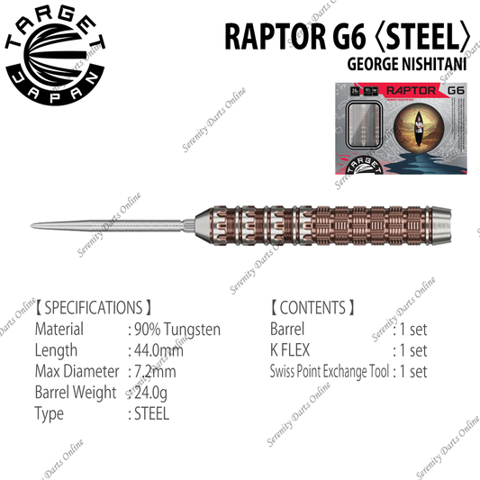 RAPTOR GEN6 - GEORGE NISHITANI 〈STEEL〉