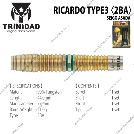 RICARDO TYPE3 - SEIGO ASADA 〈2BA〉
