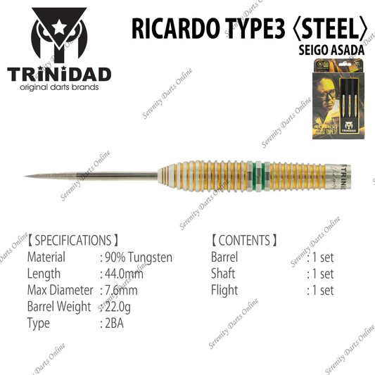 RICARDO TYPE3 - SEIGO ASADA 〈STEEL〉
