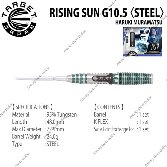 RISING SUN G10.5 24g - HARUKI MURAMATSU 〈STEEL〉