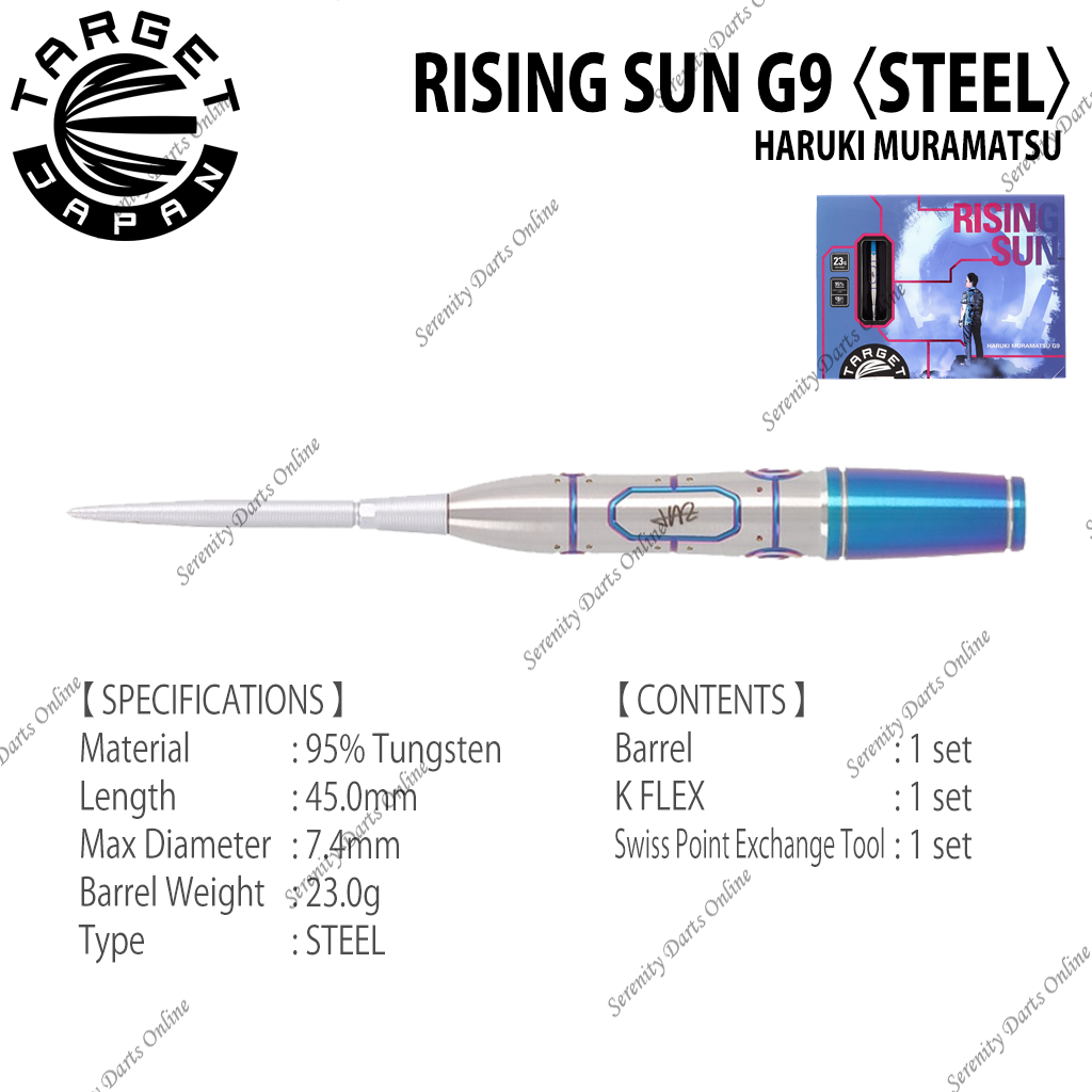 RISING SUN G9 - HARUKI MURAMATSU 〈STEEL〉