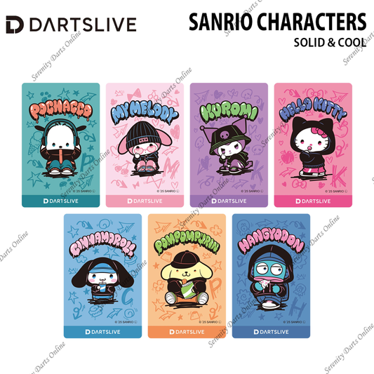 SANRIO CHARACTERS SOLID & COOL - DARTSLIVE CARD •JAPAN REGION EXCLUSIVE•