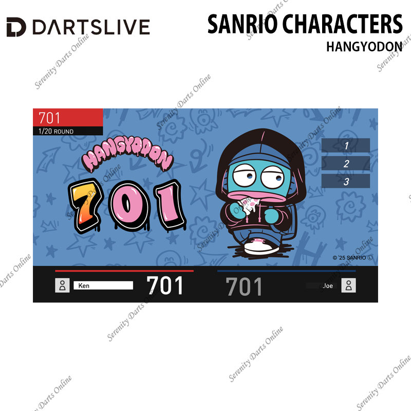 SANRIO CHARACTERS SOLID & COOL - DARTSLIVE CARD •JAPAN REGION EXCLUSIVE•