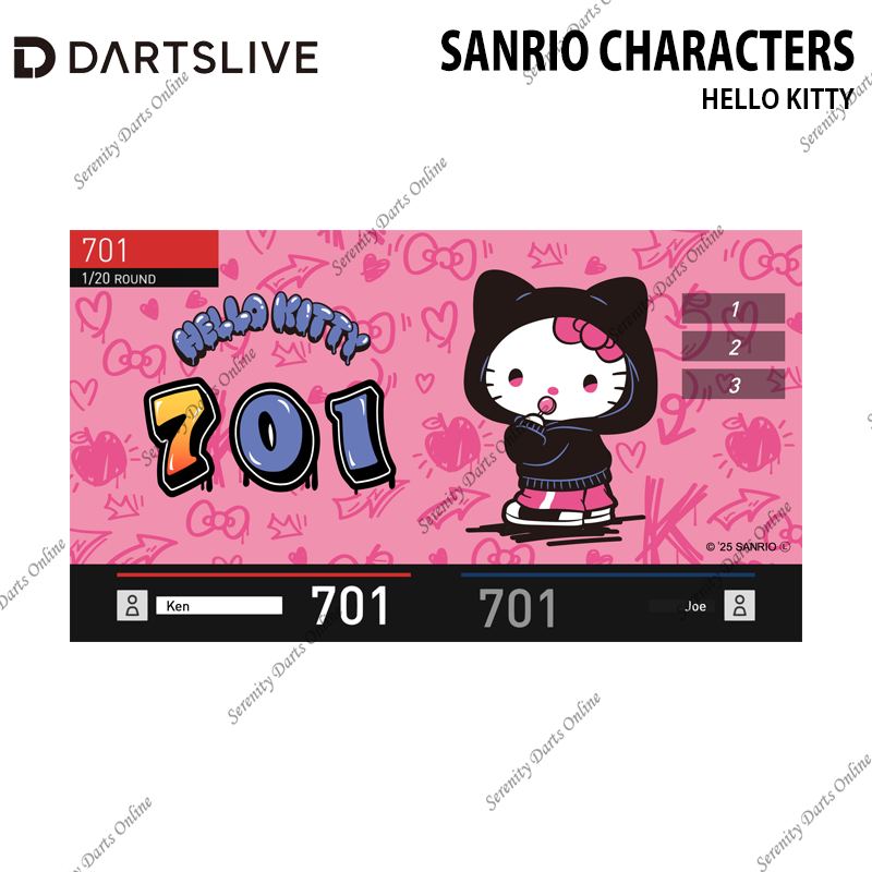 SANRIO CHARACTERS SOLID & COOL - DARTSLIVE CARD •JAPAN REGION EXCLUSIVE•