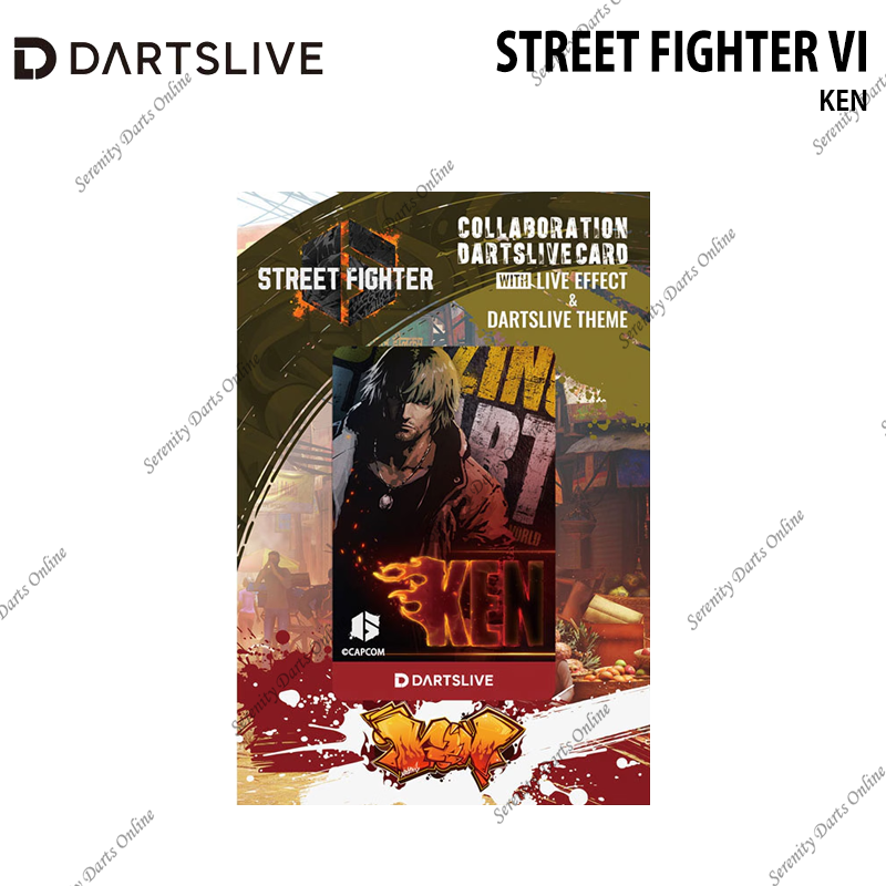 STREET FIGHTER VI - DARTSLIVE CARD