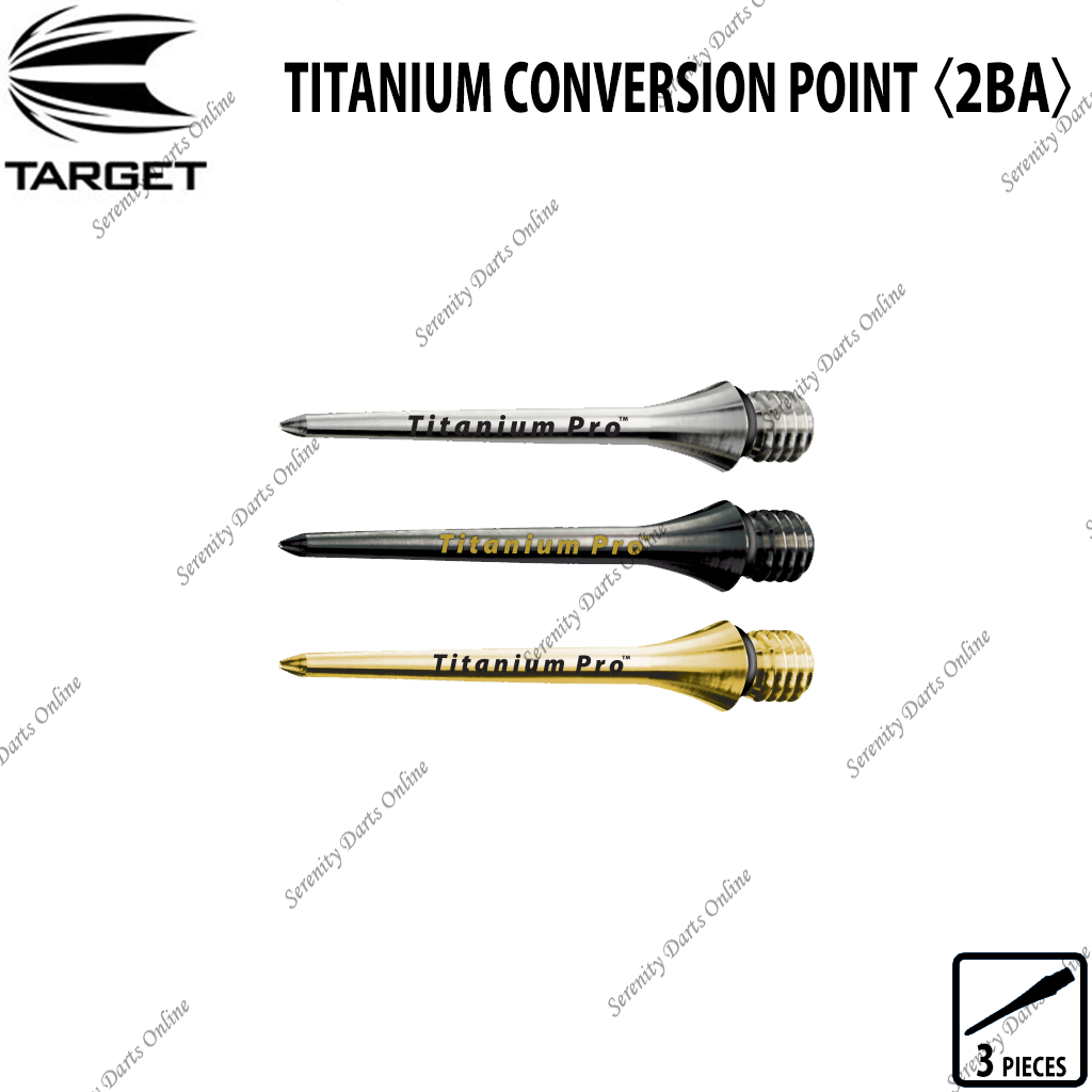 Pointe De Fléchette Harrows Conversion 2BA En Laiton - Lot De 3 (Plusieurs Coloris) Harrows Pointe Darts Pointe De Fléchette Harrows Conversion 2BA En Laiton - Lot De 3 (Plusieurs Coloris) Harrows Pointe Darts