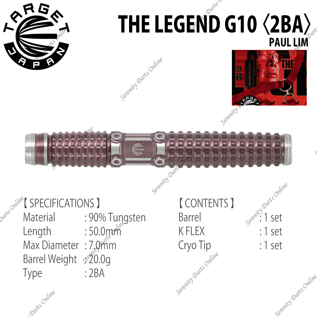 THE LEGEND G10 - PAUL LIM 〈2BA〉