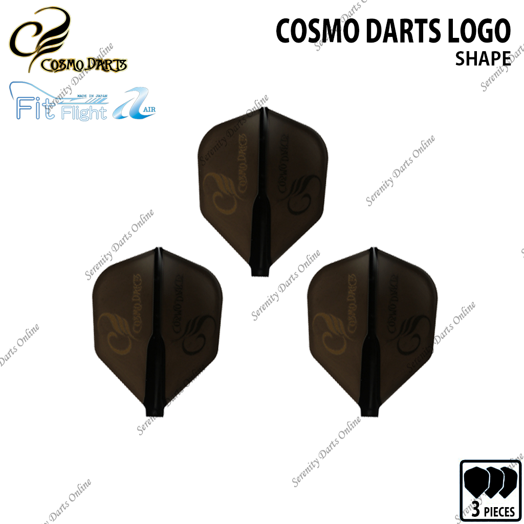 COSMO DARTS LOGO [FIT FLIGHT AIR SHAPE]