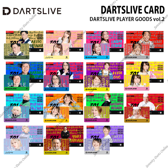 DARTSLIVE PLAYER GOODS vol.2 - DARTSLIVE CARD