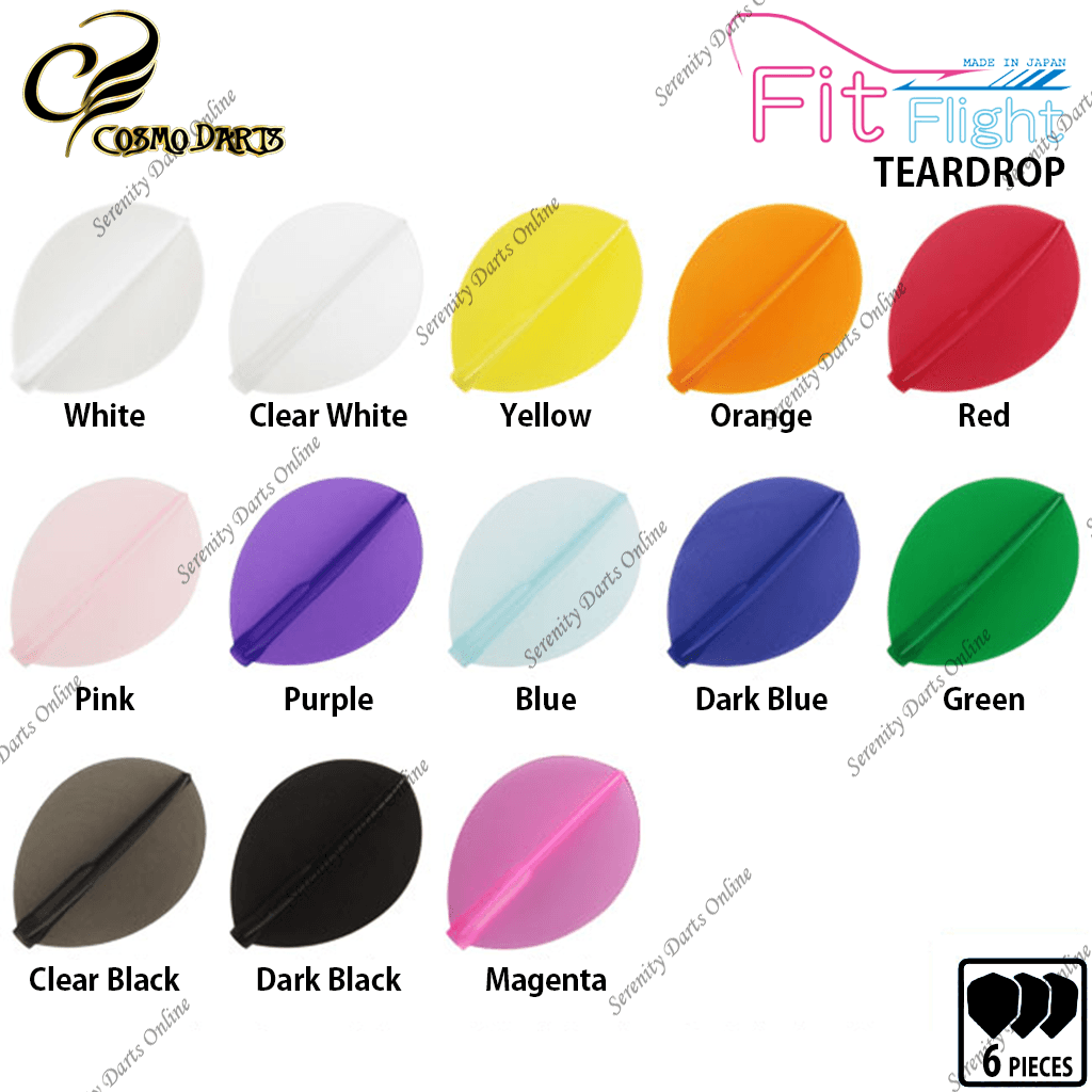 FIT FLIGHT TEARDROP 6 PIECES