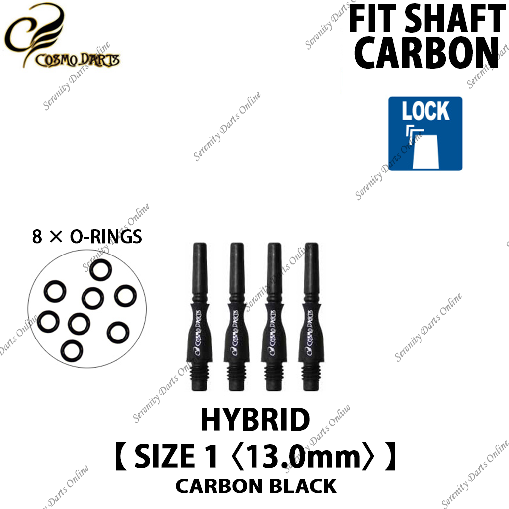 FIT SHAFT CARBON HYBRID [CARBON BLACK]