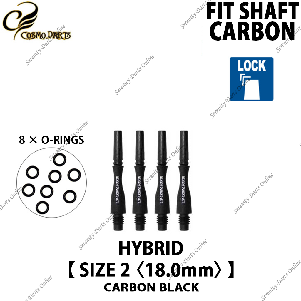 FIT SHAFT CARBON HYBRID [CARBON BLACK]