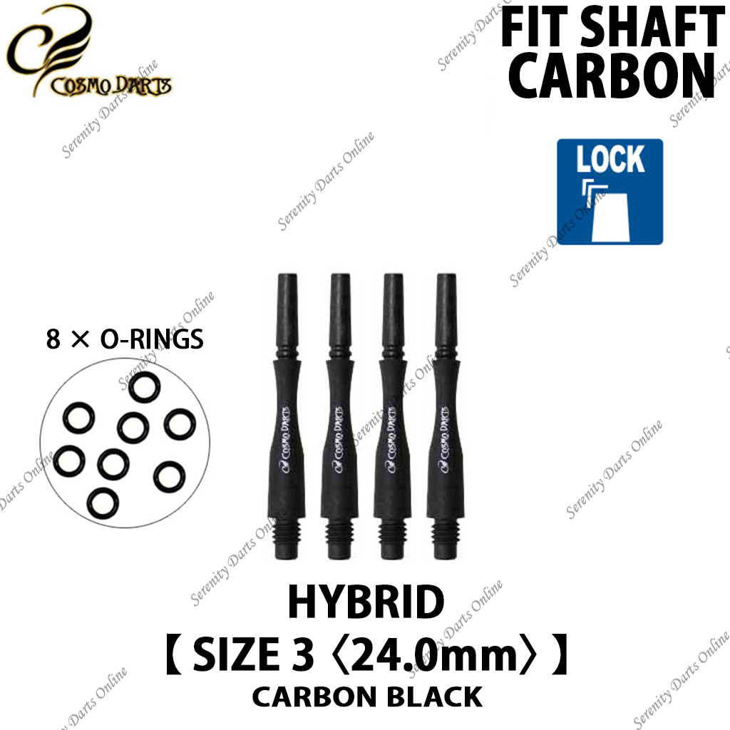 FIT SHAFT CARBON HYBRID [CARBON BLACK]