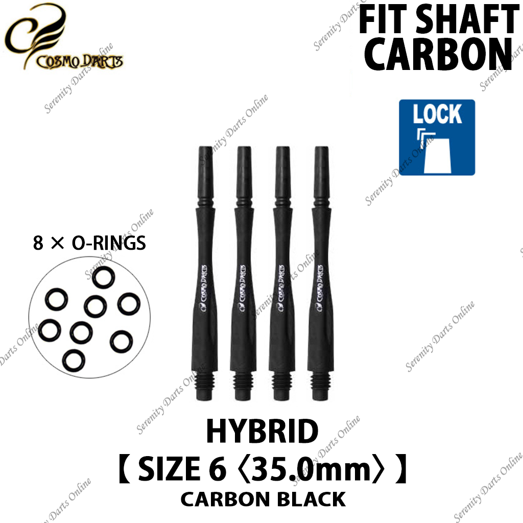 FIT SHAFT CARBON HYBRID [CARBON BLACK]