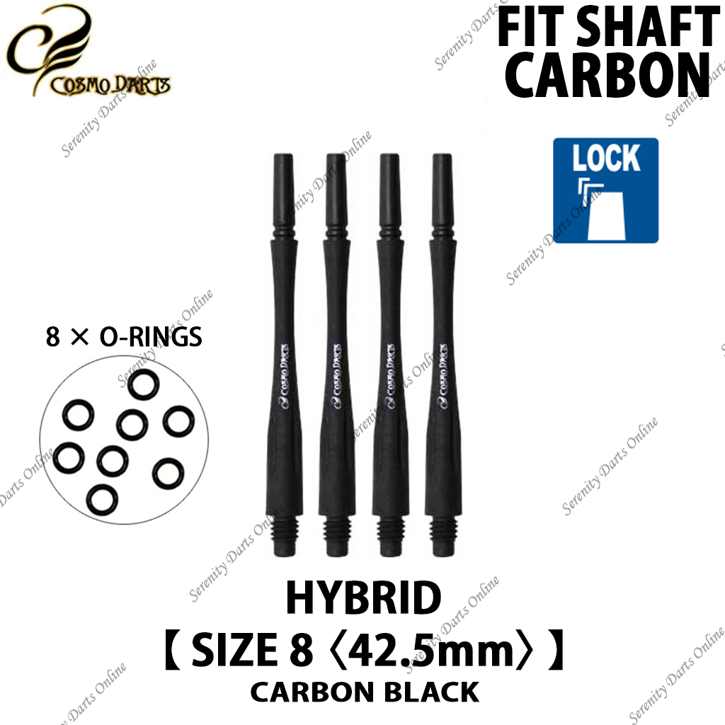 FIT SHAFT CARBON HYBRID [CARBON BLACK]