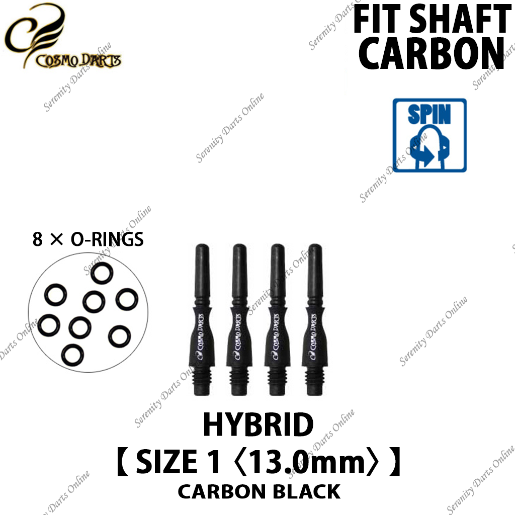 FIT SHAFT CARBON HYBRID [CARBON BLACK]