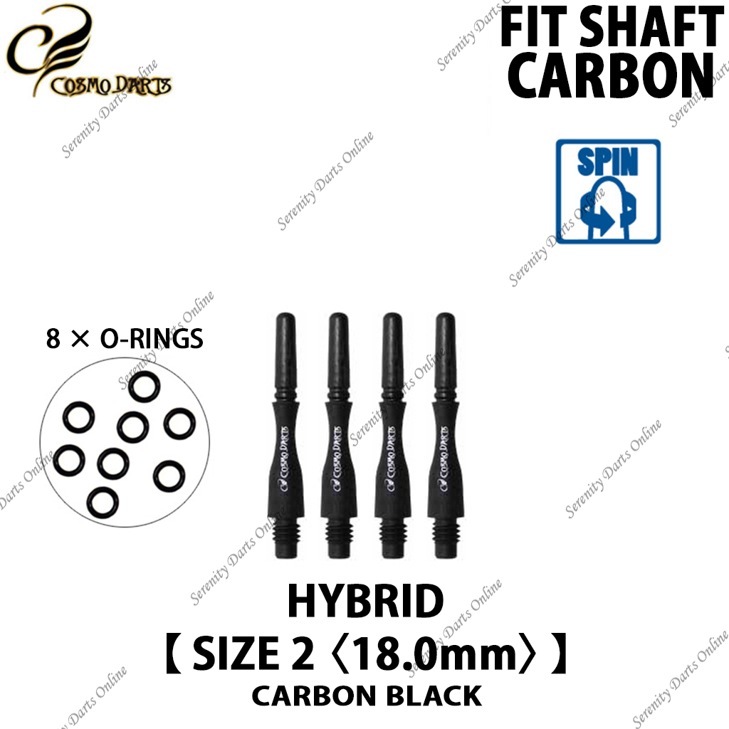 FIT SHAFT CARBON HYBRID [CARBON BLACK]