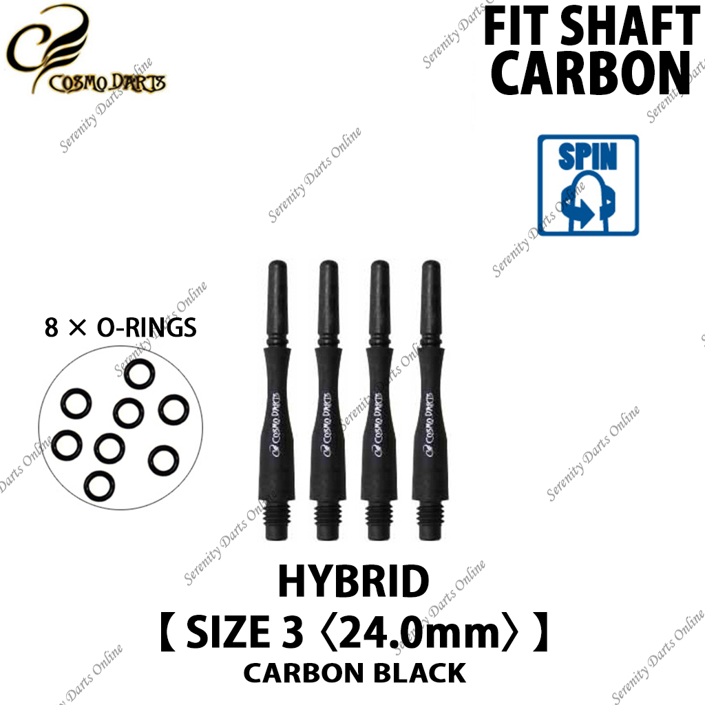FIT SHAFT CARBON HYBRID [CARBON BLACK]