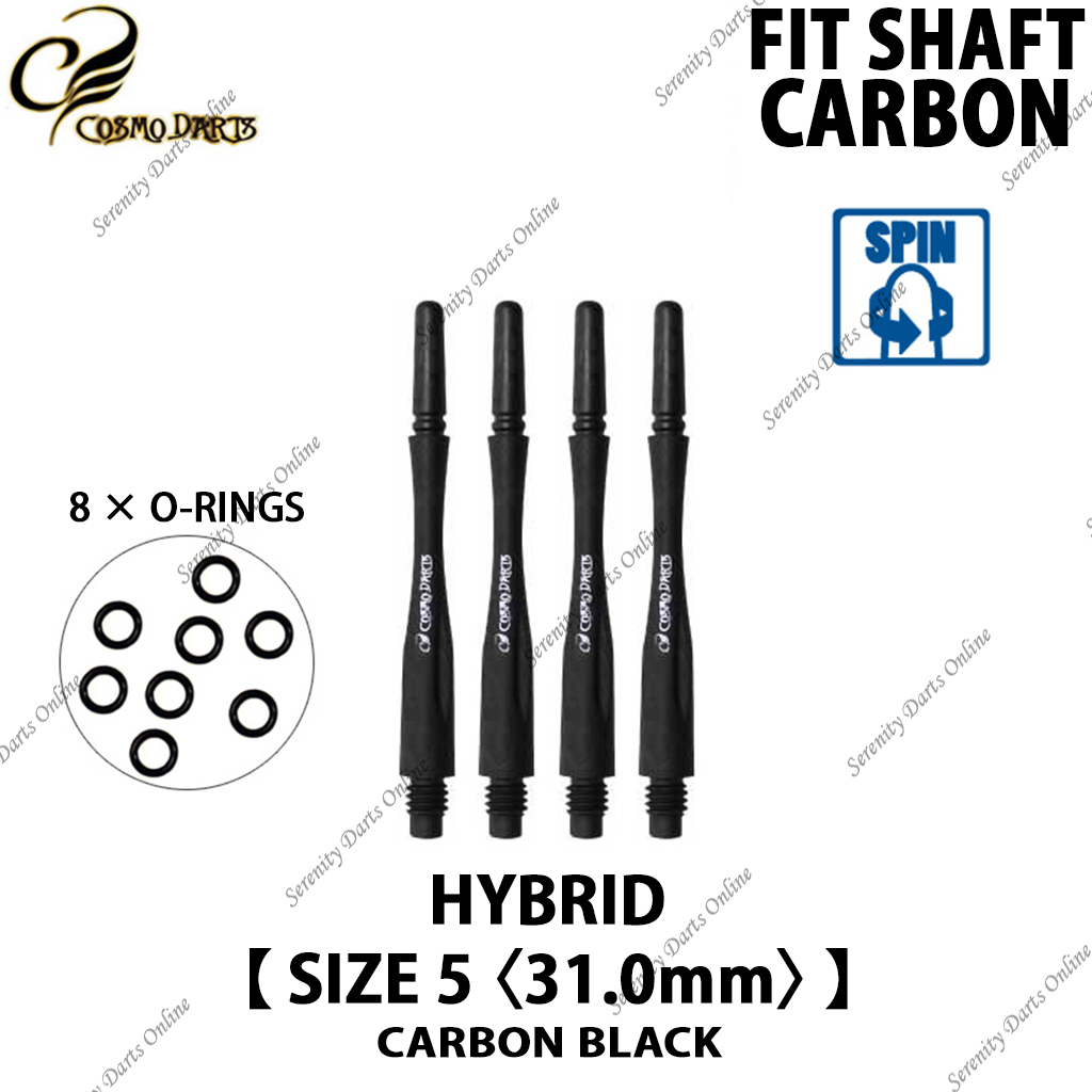 FIT SHAFT CARBON HYBRID [CARBON BLACK]