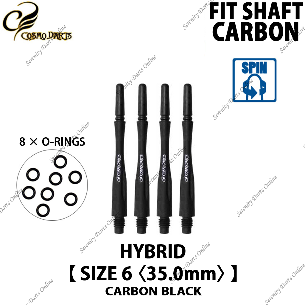 FIT SHAFT CARBON HYBRID [CARBON BLACK]