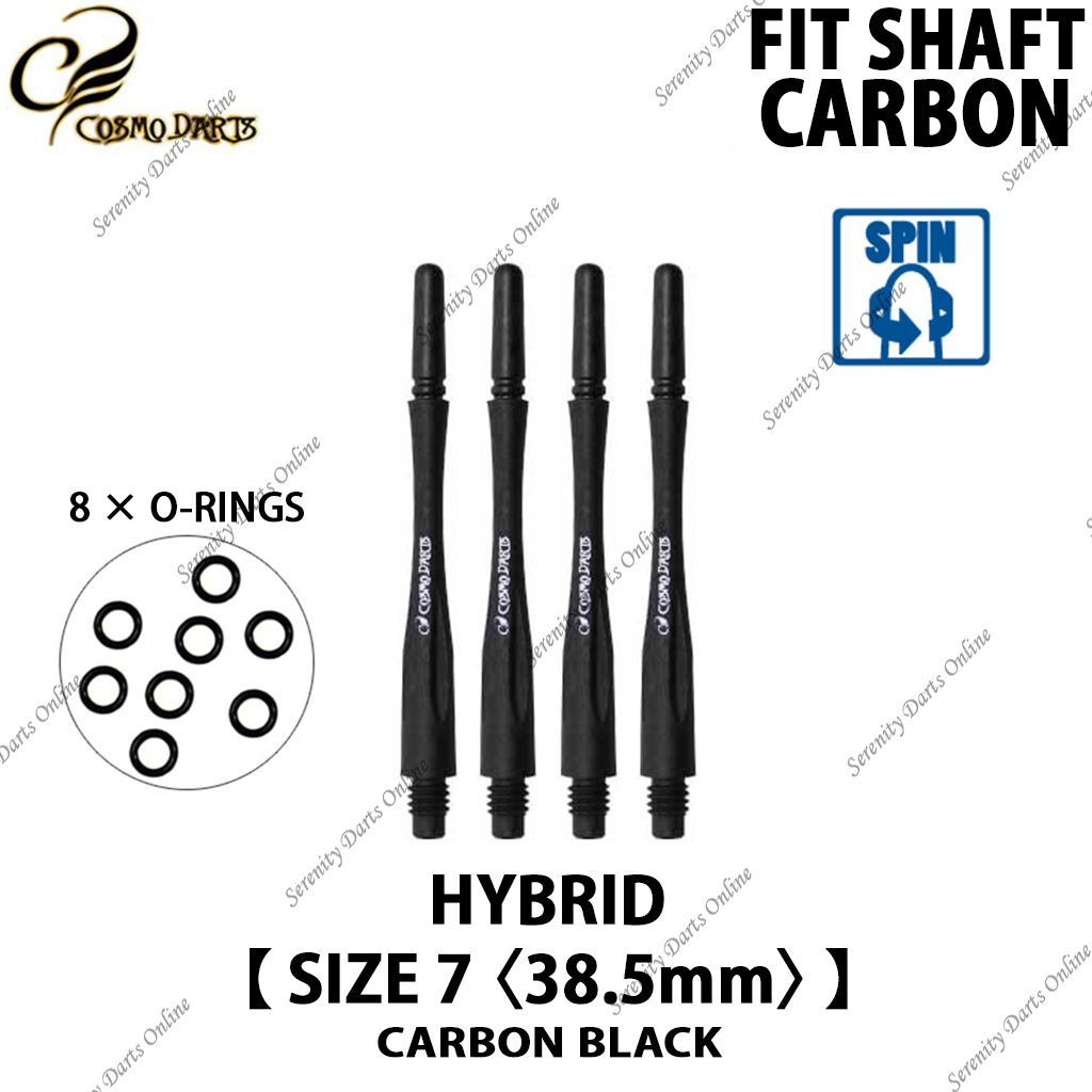 FIT SHAFT CARBON HYBRID [CARBON BLACK]