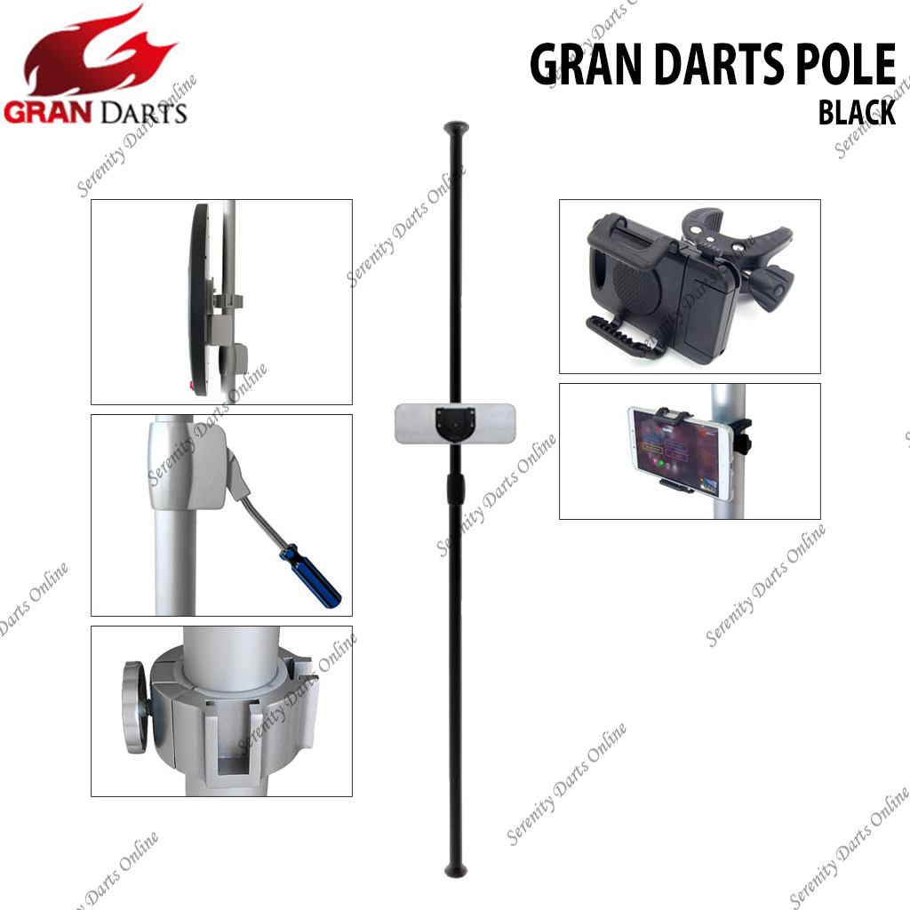 [PRE-ORDER + FREE DELIVERY] GRAN DARTS POLE (BLACK)