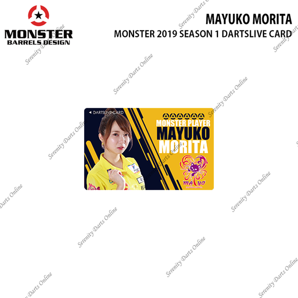 MAYUKO MORITA - 2019 SEASON 1 DARTSLIVE CARD