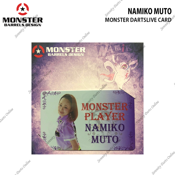 NAMIKO MUTO - MONSTER DARTSLIVE CARD