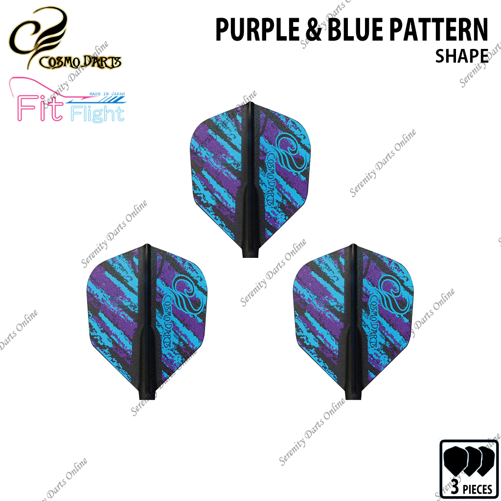 PURPLE & BLUE PATTERN • COSMO DESIGN CONTEST •