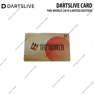 THE WORLD ‹ GOLD LEAF ›  DARTSLIVE CARD • 2019 LIMITED EDITION •