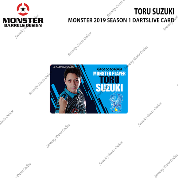 TORU SUZUKI - 2019 SEASON 1 DARTSLIVE CARD